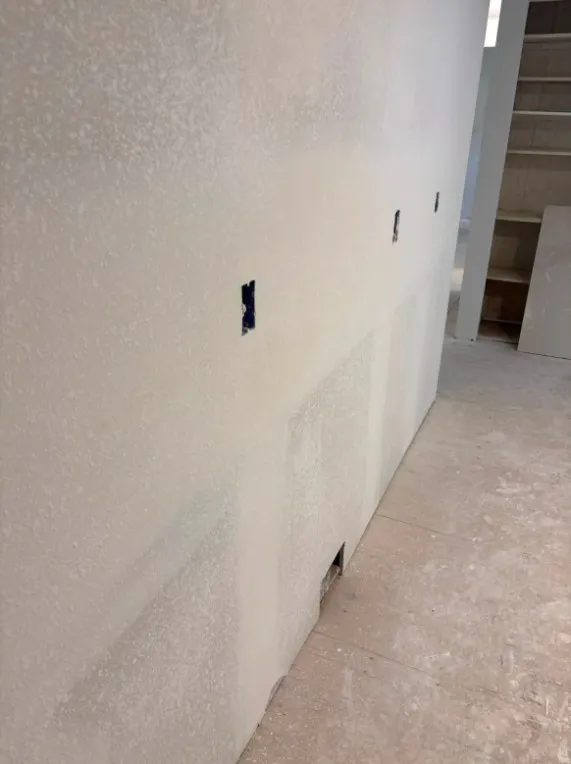 Drywall Repair job by Wayne Fee